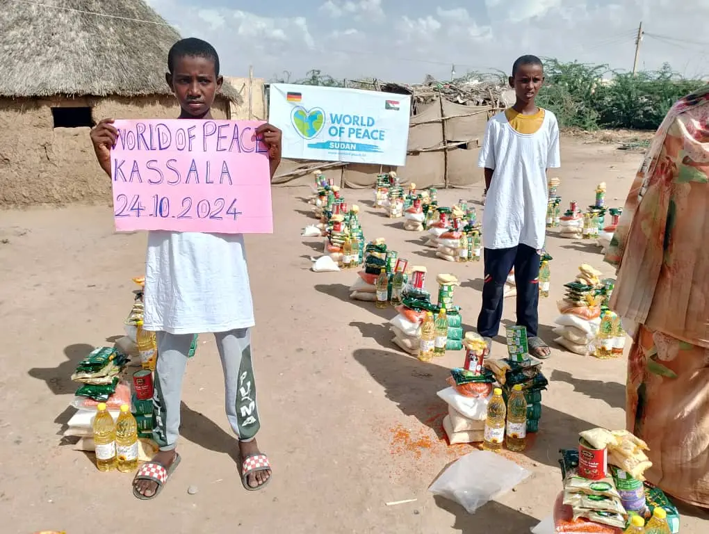 World of Peace Hilfe in Kassala
