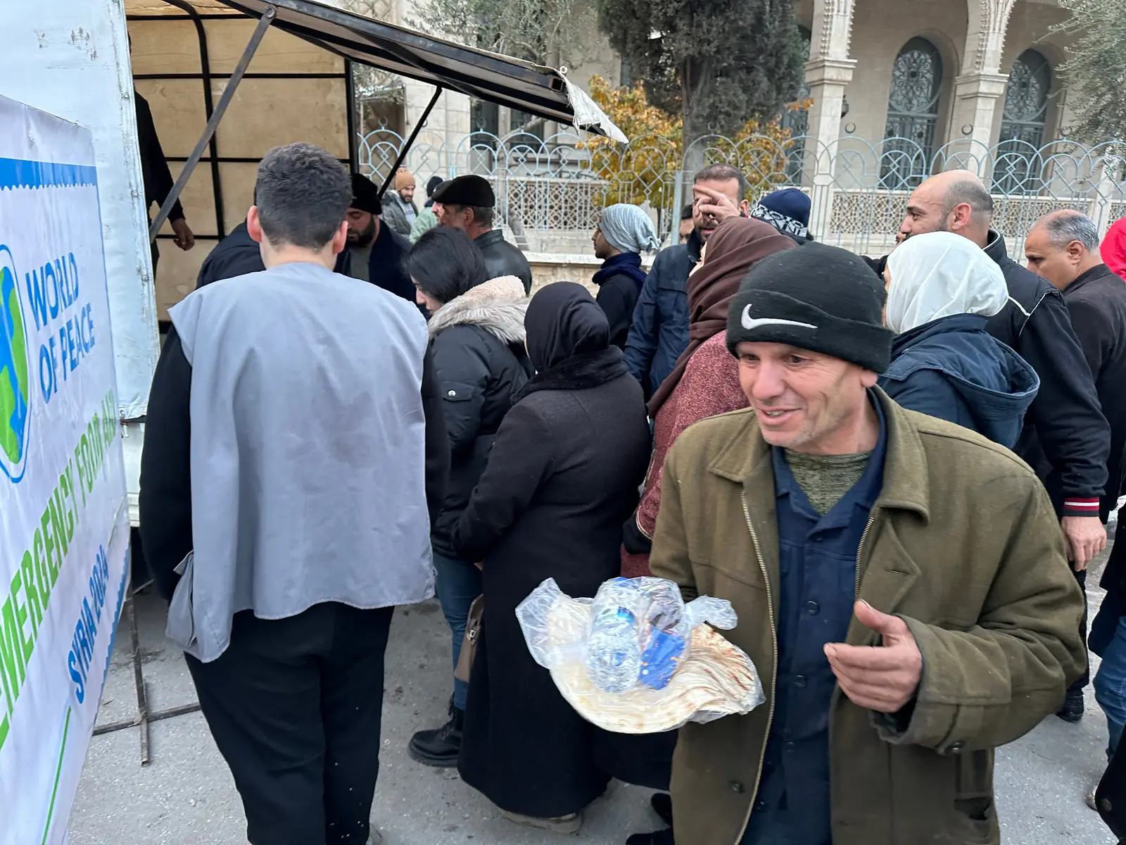 Hilfsverteilung in Syrien
