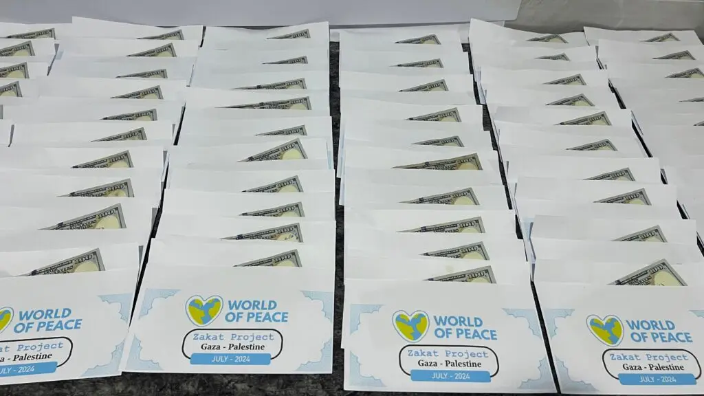 Zakat distribution