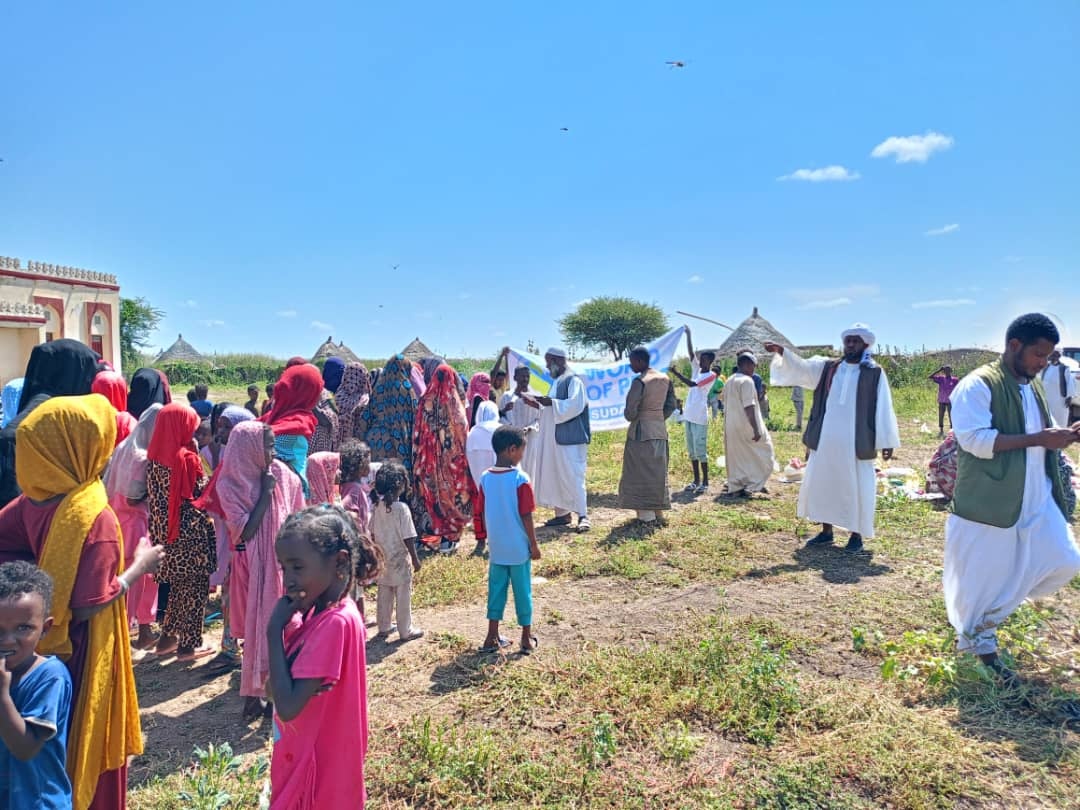 Hilfsverteilung im Sudan